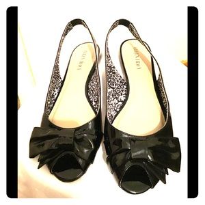 Ellen Tracy Sling Back Flats